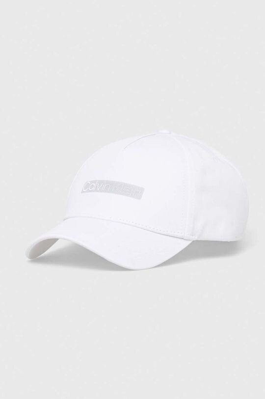 

Хлопковая бейсболка Calvin Klein, белый