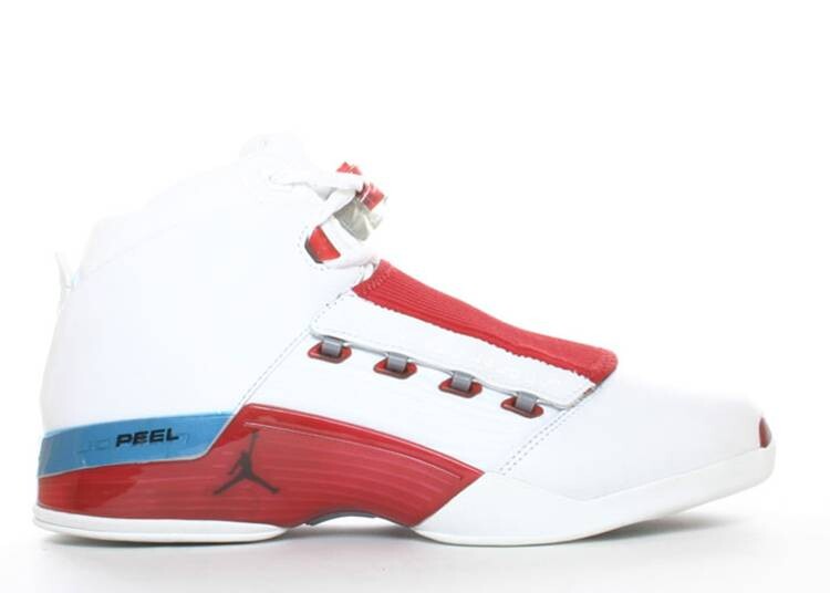 

Кроссовки AIR JORDAN 17 OG 'VARSITY RED', белый