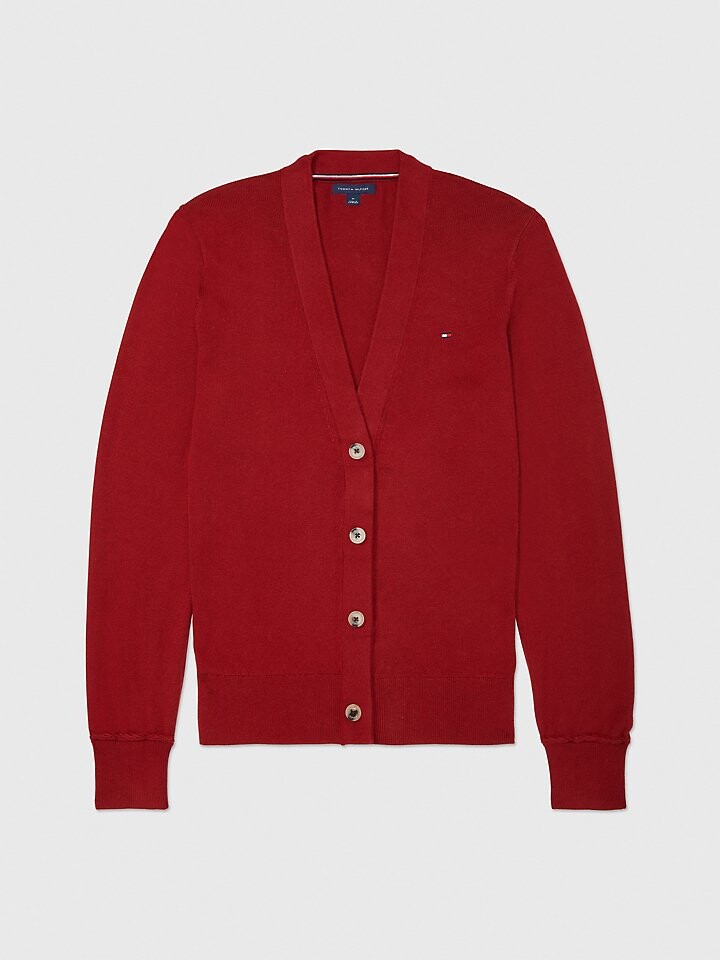 

однотонный кардиган Tommy Adaptive