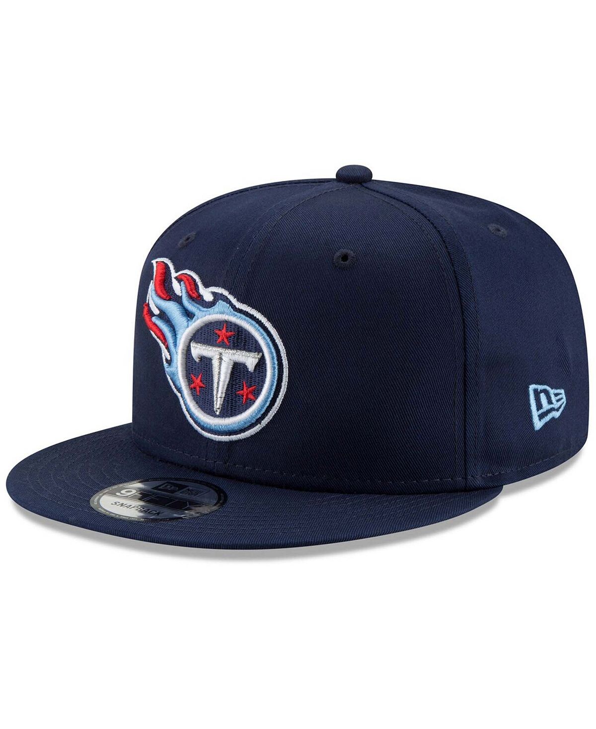 

Мужская темно-синяя регулируемая бейсболка Tennessee Titans Basic 9FIFTY Snapback New Era