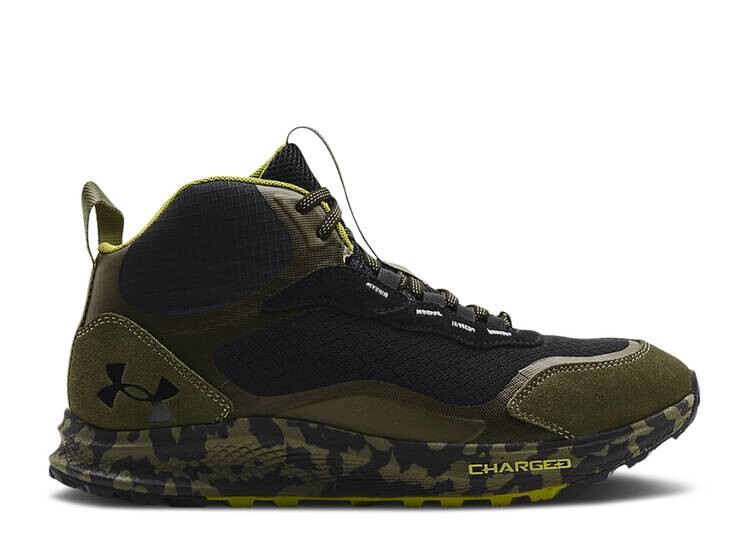 

Кроссовки Under Armour CHARGED BANDIT TREK 2 'MARINE GREEN CAMO', черный