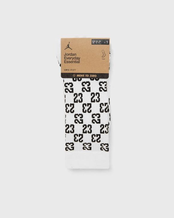 

Носки Jordan Everyday Essentials Crew Socks, белый/черный