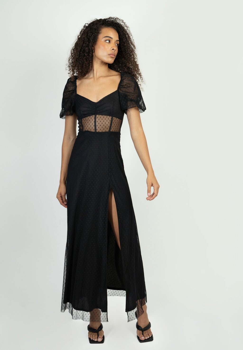 

Платье макси SHANIE TFNC, цвет black