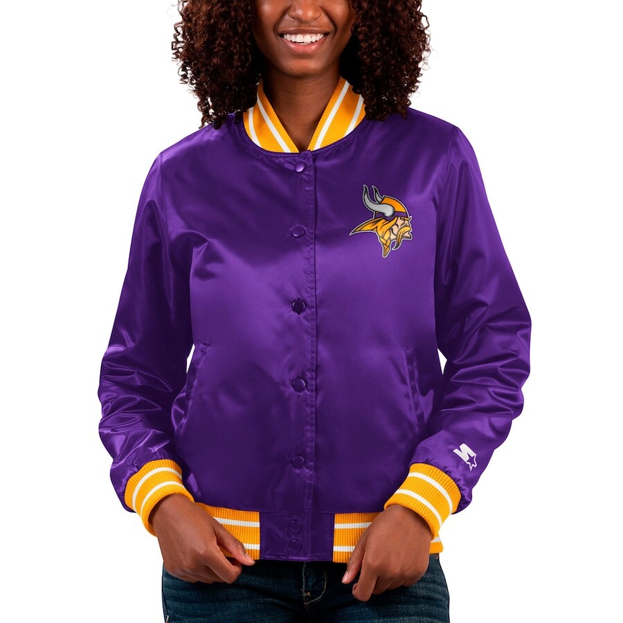 

Куртка Starter Minnesota Vikings, фиолетовый