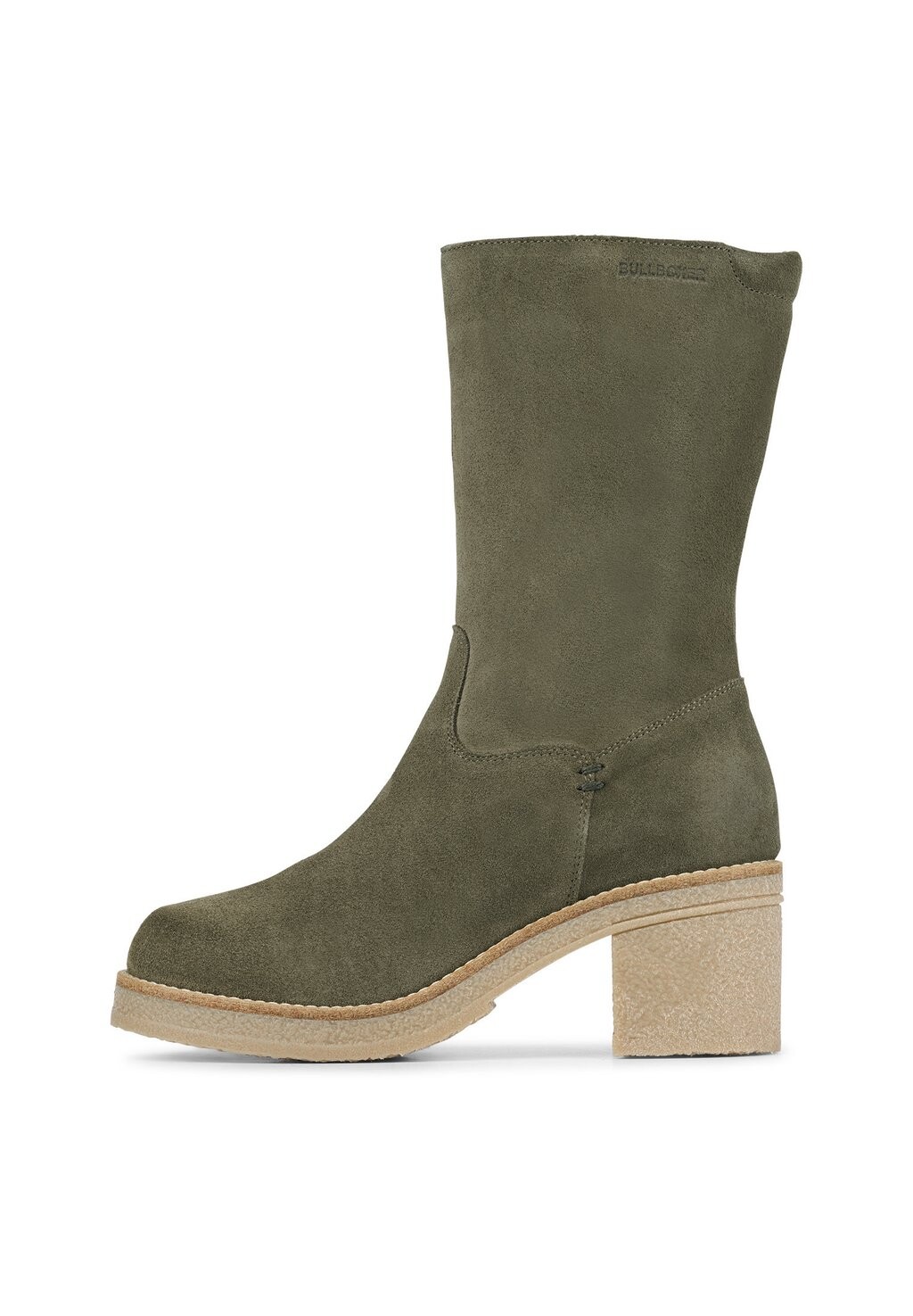 

Ботильоны на платформе Liya Mid Bullboxer, цвет dark olive