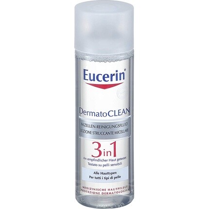 

Dermatoclean 3в1 очищающая жидкость 200мл, Eucerin