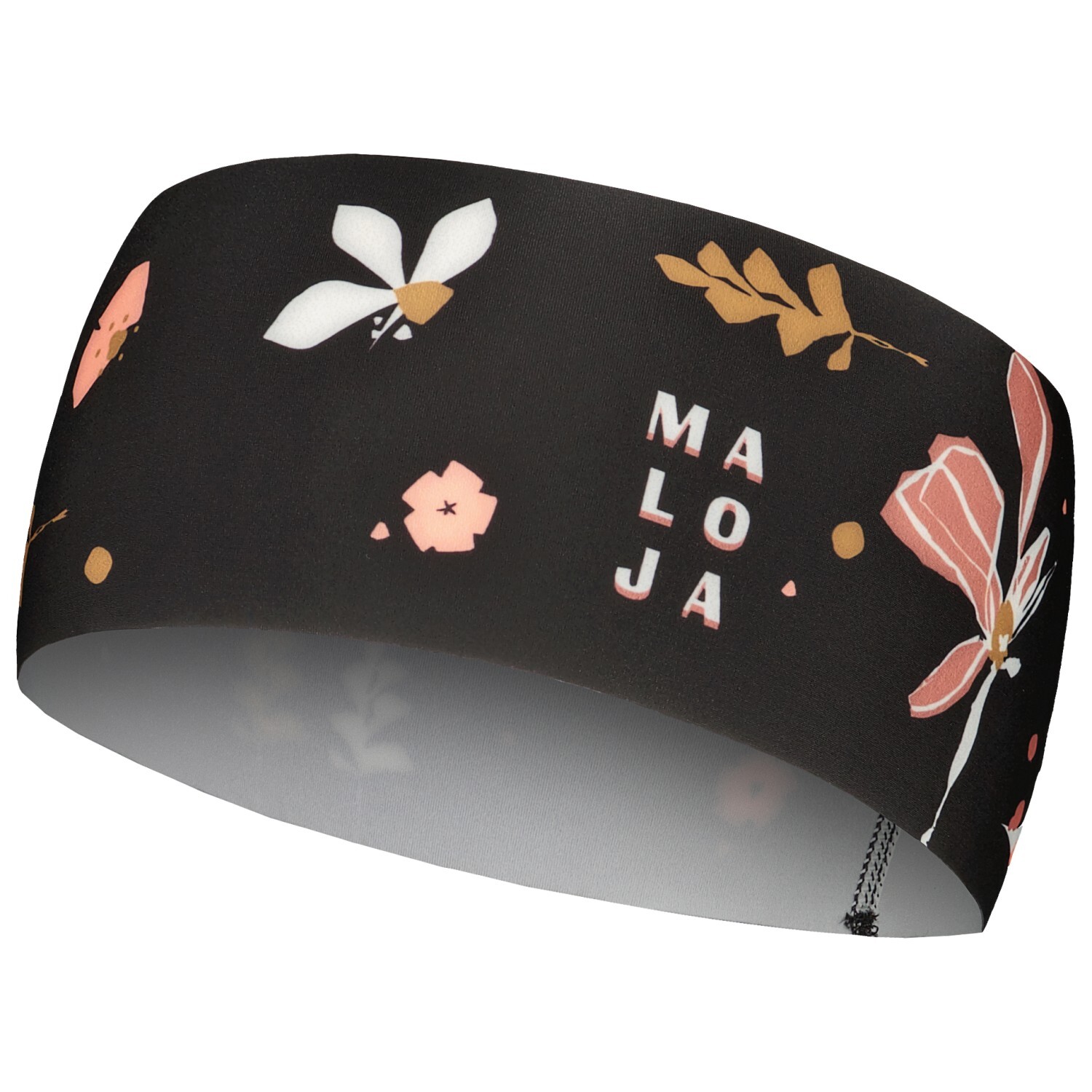 

Повязка на голову Maloja GamsblickM., цвет Deep Black Flora