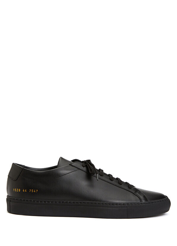 

Черные мужские кожаные кроссовки Common Projects