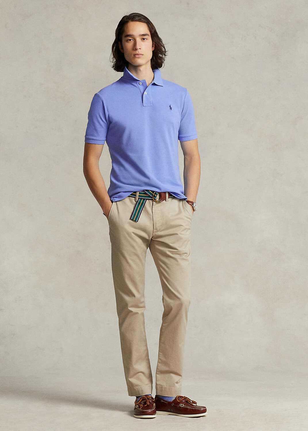 

Брюки чинос из выстиранного стрейча — All Fits Ralph Lauren