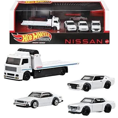 

HOT WHEELS PREMIUM 2023 NISSAN SKYLINE 4 шт. КОМПЛЕКТ HKC16