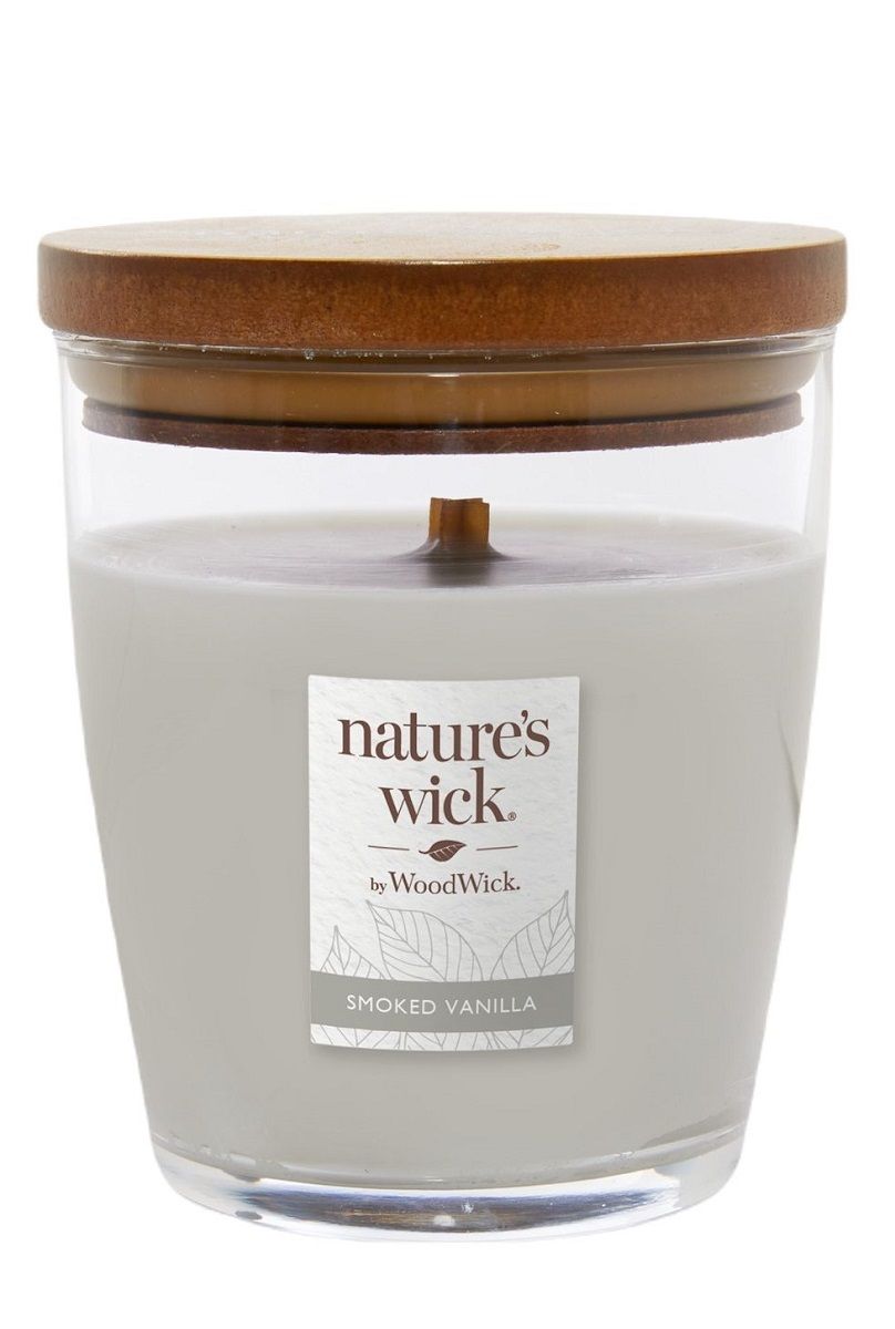 Ароматическая Свеча Woodwick Smoked Vanilla, 1 шт декорирование woodwick ароматическая свеча эллипс можжевельник