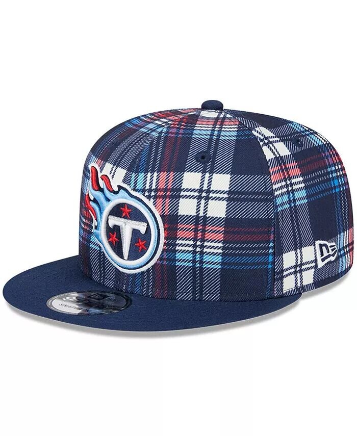 

Мужская темно-синяя бейсболка Tennessee Titans 2024 Sideline Statement 9FIFTY Snapback New Era, синий