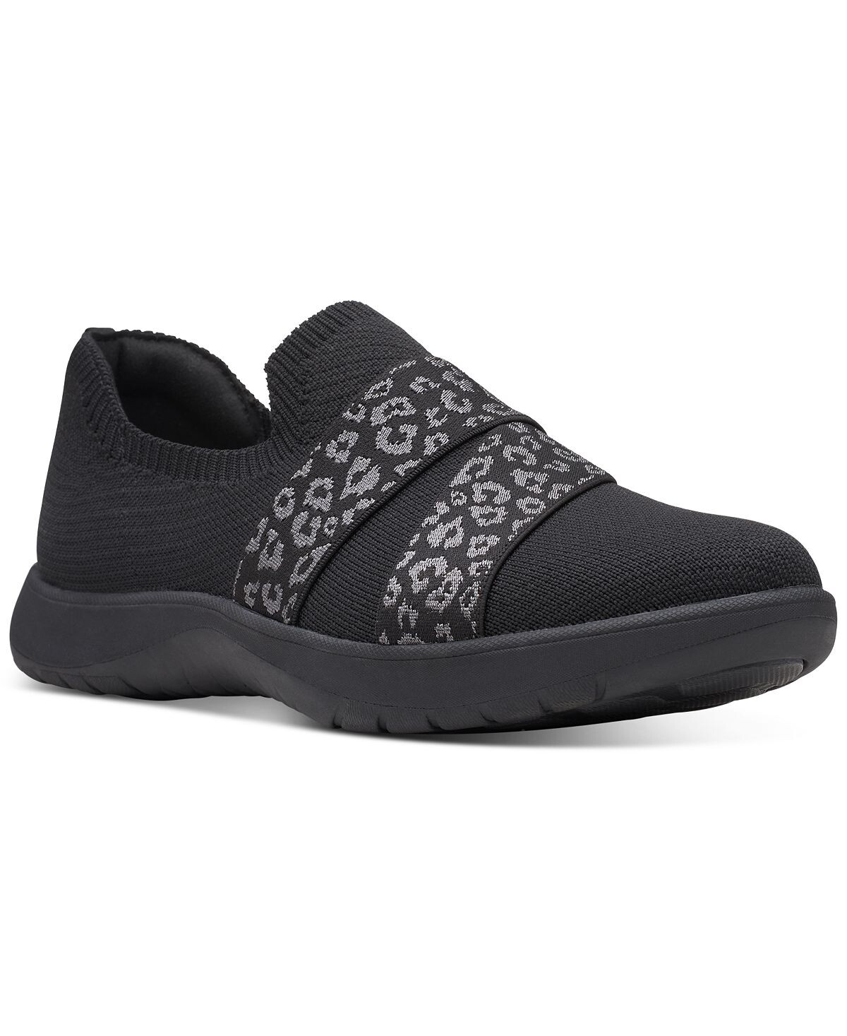 

Женские слипоны Adella Stride Cloudsteppers Clarks, черный