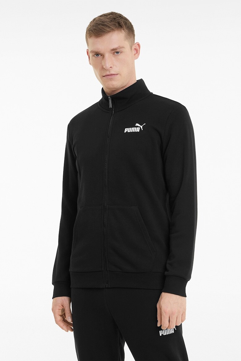 

Толстовка Essentials стандартного кроя и молнии Puma, черный
