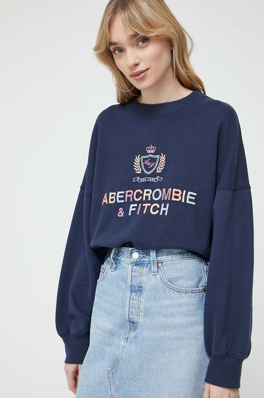 

Толстовка Abercrombie & Fitch, темно-синий