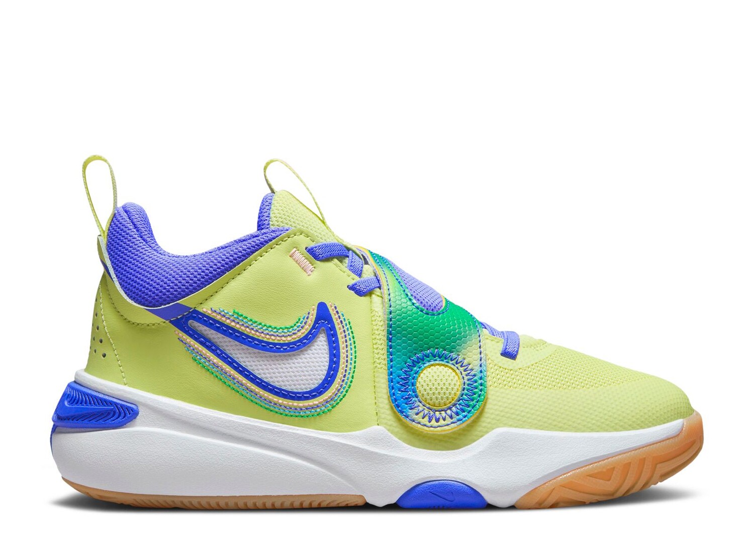 

Кроссовки Nike Team Hustle D11 Se Ps 'Luminous Green Ultramarine', зеленый