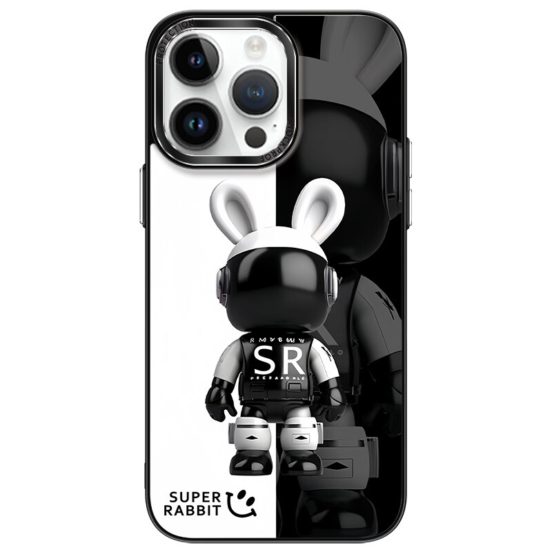 

Элегантный чехол для телефона Yahao, Black and gray mechanical rabbit