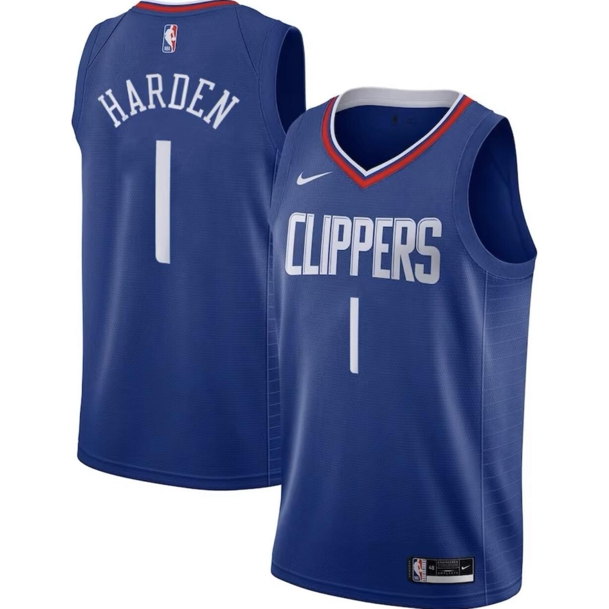 

Баскетбольная майка X NBA мужская синяя Nike, синий