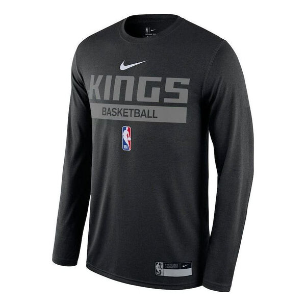 

Футболка Nike x NBA Sacramento Kings Essential Practice Legend Performance Long Sleeve T-Shirt 'Black', черный