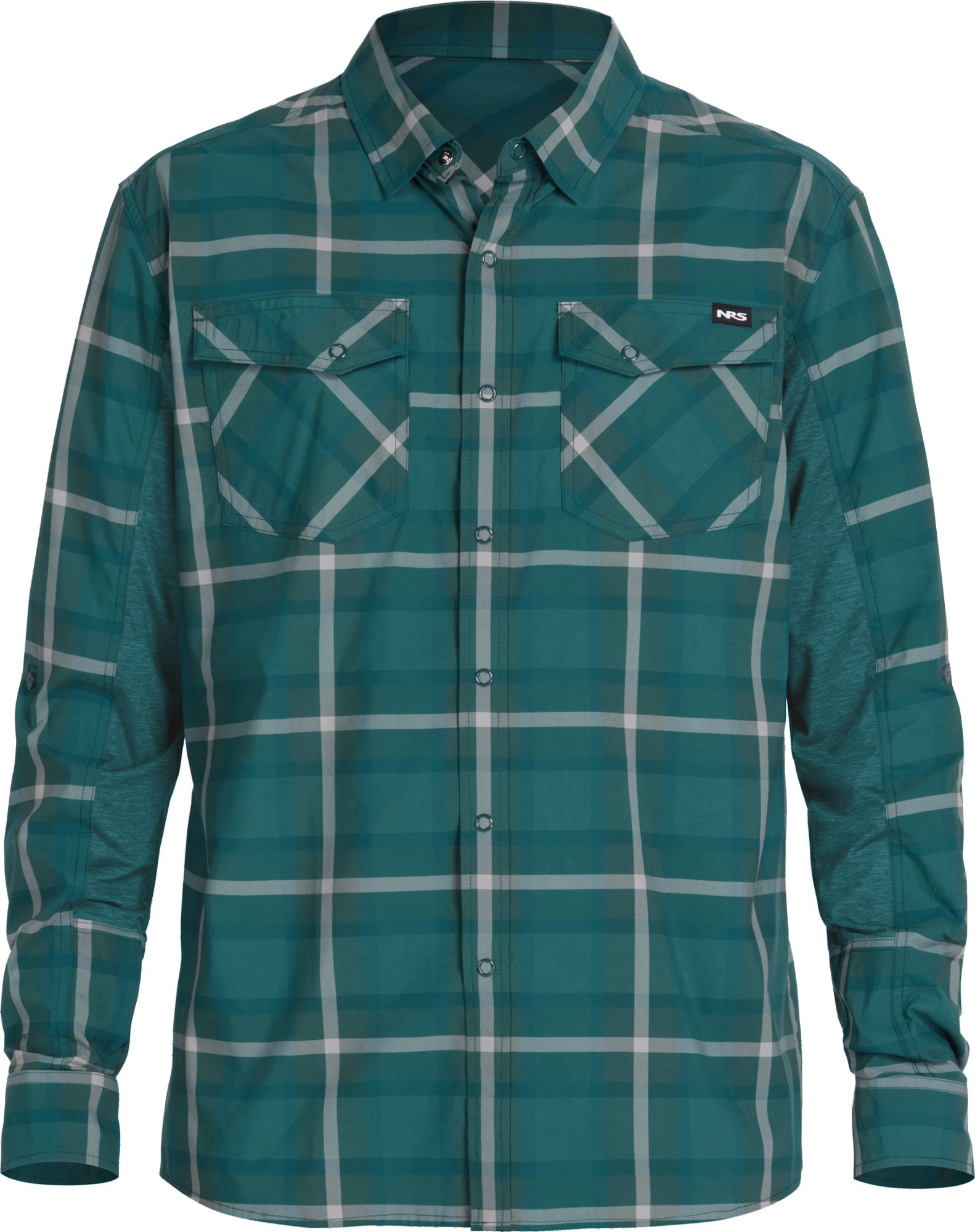 цена Рубашка-гид с длинными рукавами — мужская NRS, синий