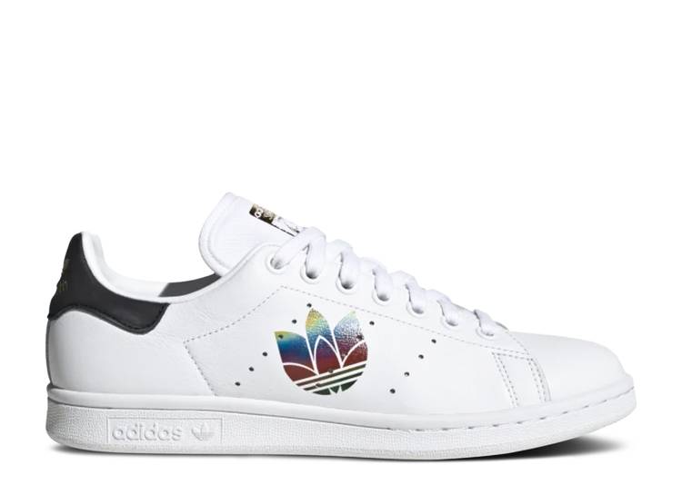 Кроссовки Adidas STAN SMITH 'COLORFUL TREFOIL', белый