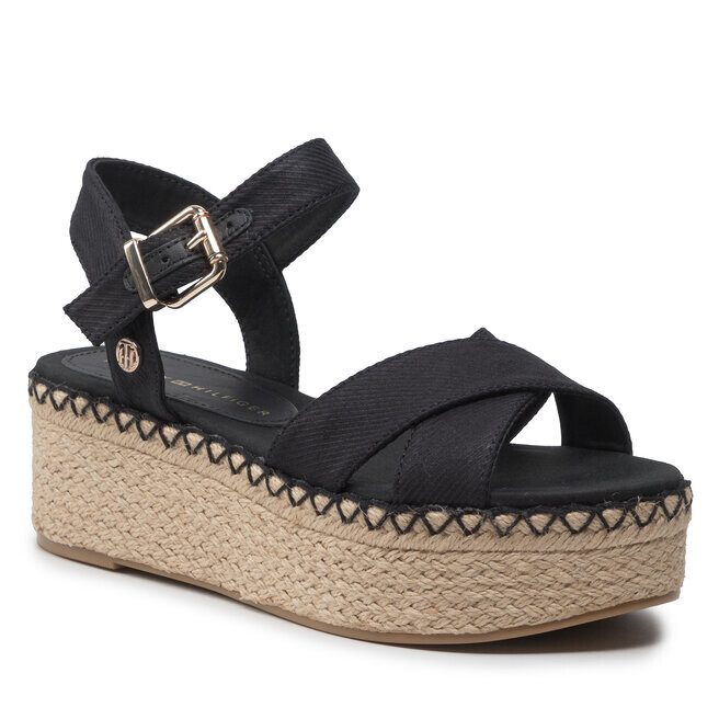 

Эспадрильи Tommy Hilfiger ShinyTouches Flatform, черный