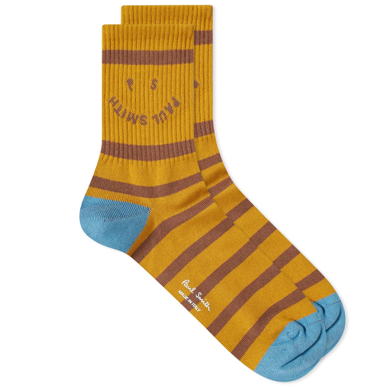 

Носки Paul Smith Stripey Happy, синий