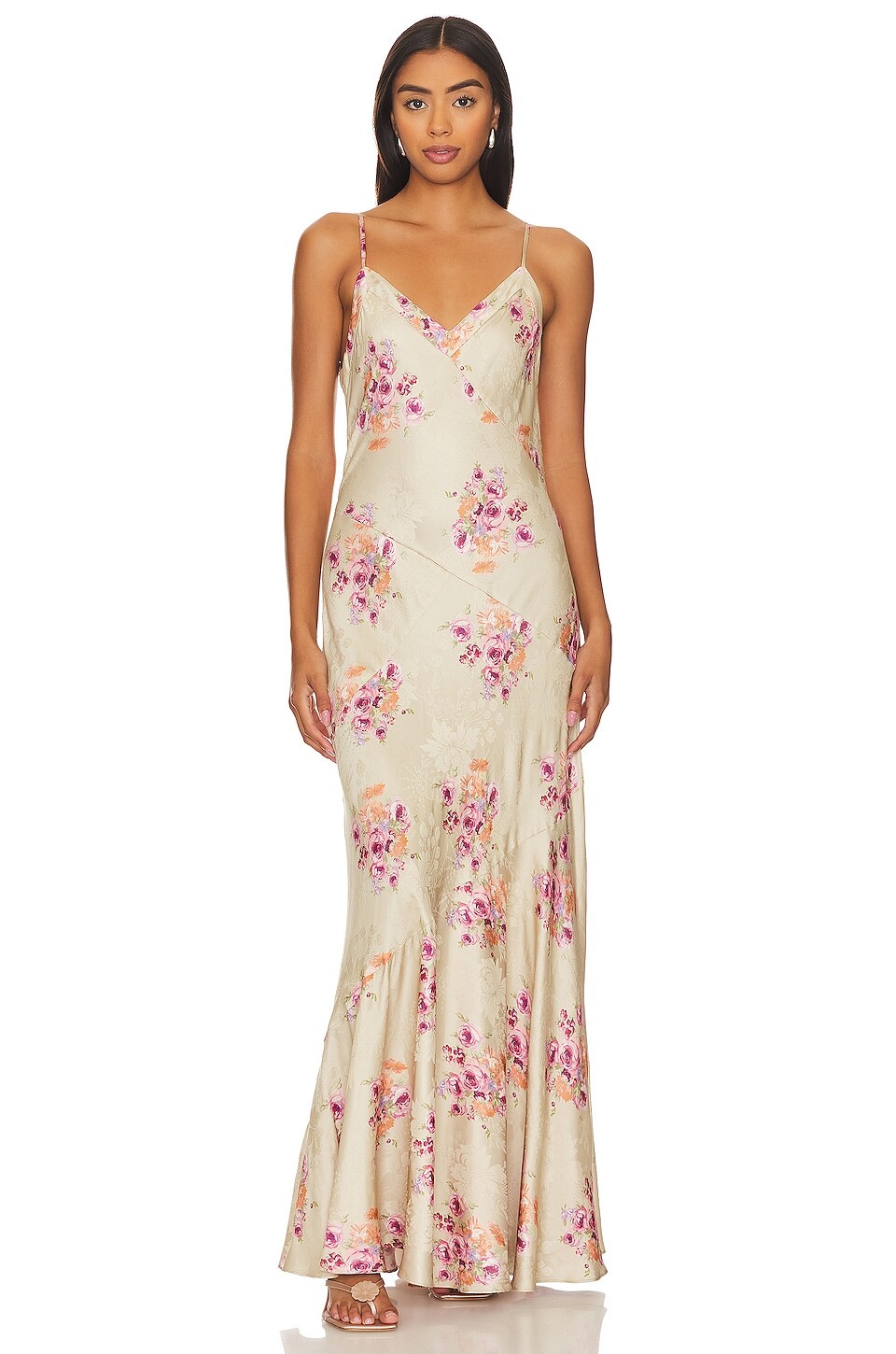 

Платье LoveShackFancy Azalea, цвет Rosie Mauve