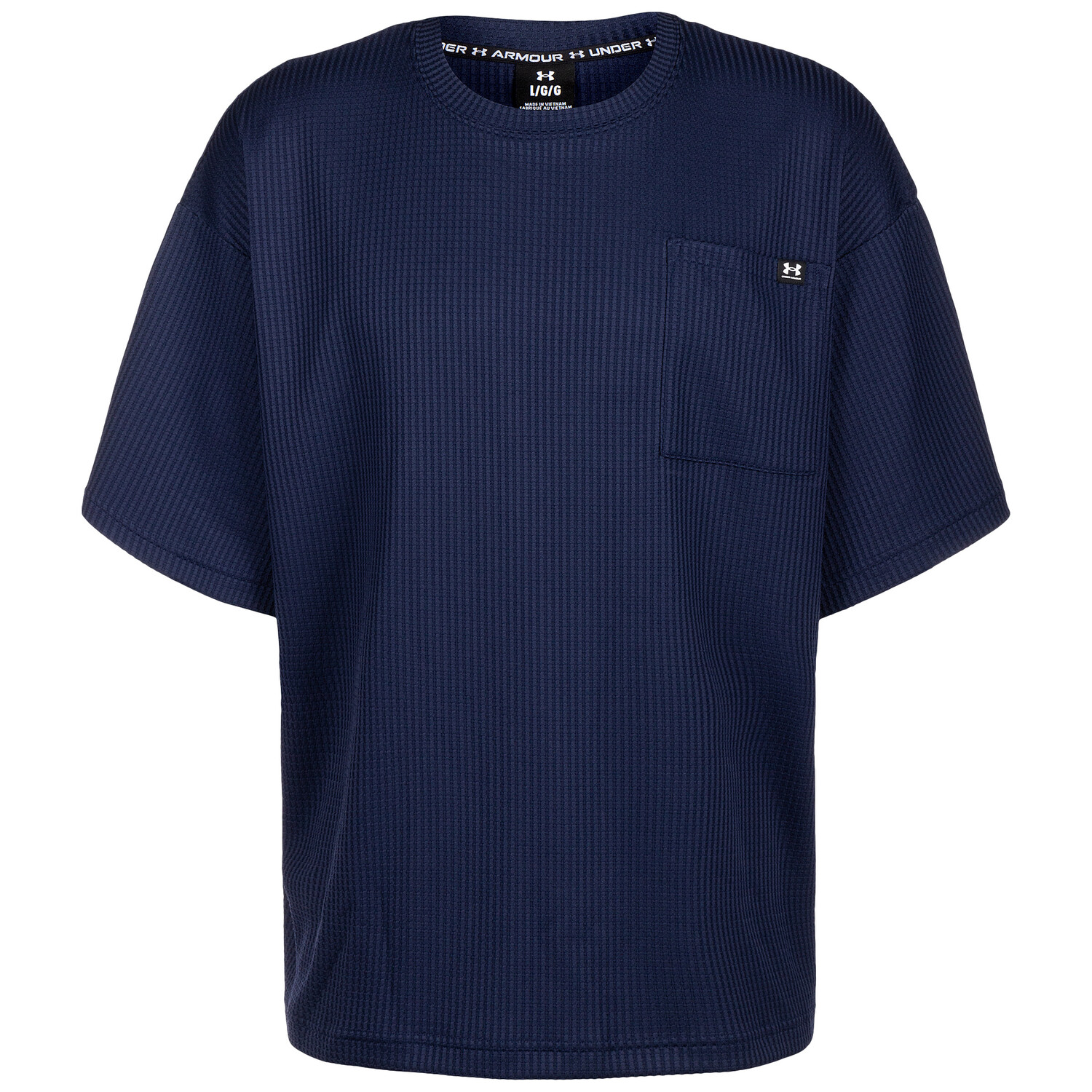 

Рубашка Under Armour Trainingsshirt UA Rival Waffle, темно-синий