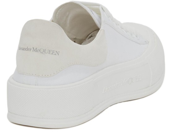 

Кроссовки на платформе Alexander Mcqueen, белый