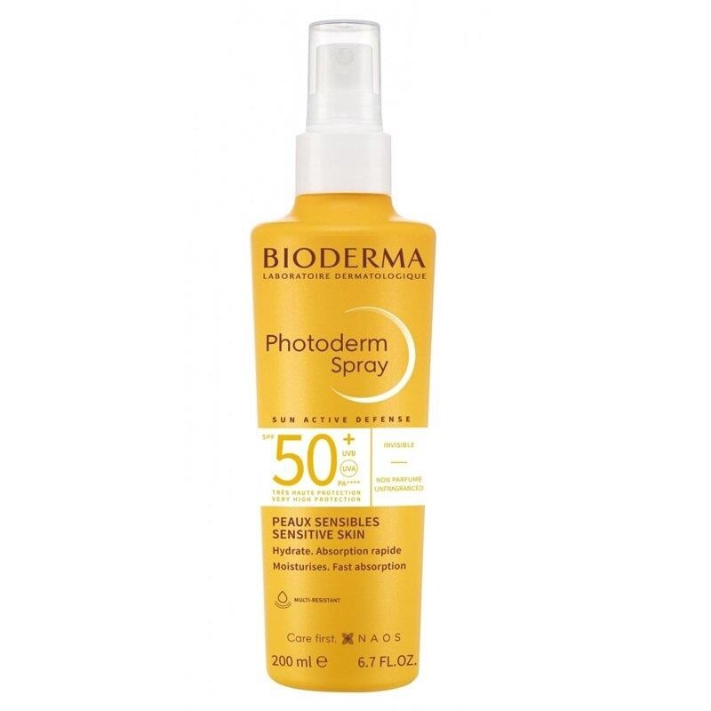 

Bioderma Photoderm Max Spf 50+ 200 мл Солнцезащитный спрей