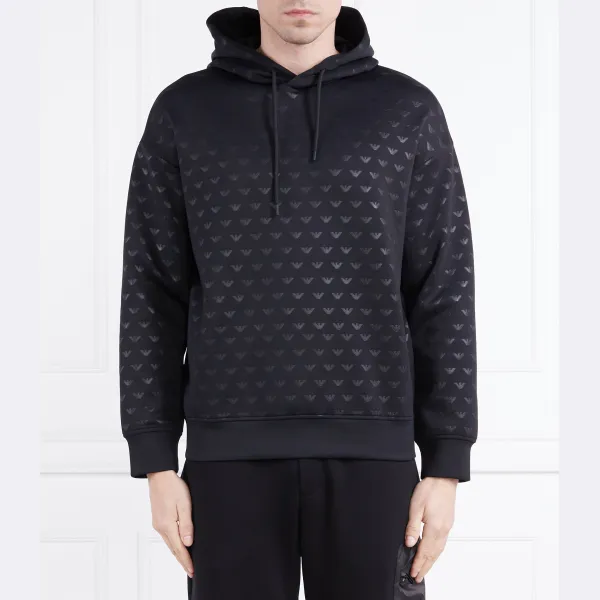 

Толстовка обычного кроя Emporio Armani, черный