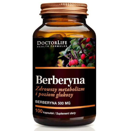 Берберин 500 мг 100 капсул - Doctor Life