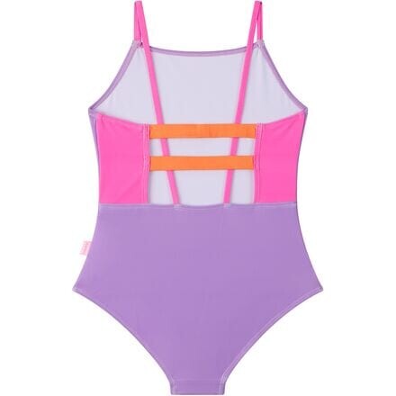 

Цельный купальник Summer Solstice с квадратным вырезом - для девочек Seafolly, цвет Orchid
