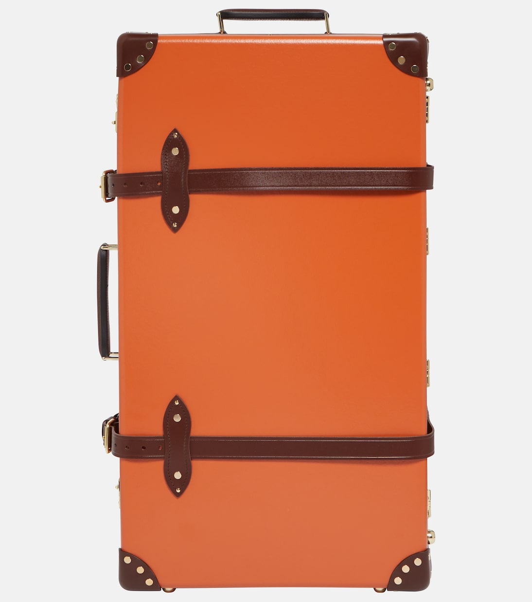 Столетний большой чемодан Globe-Trotter, апельсин фото