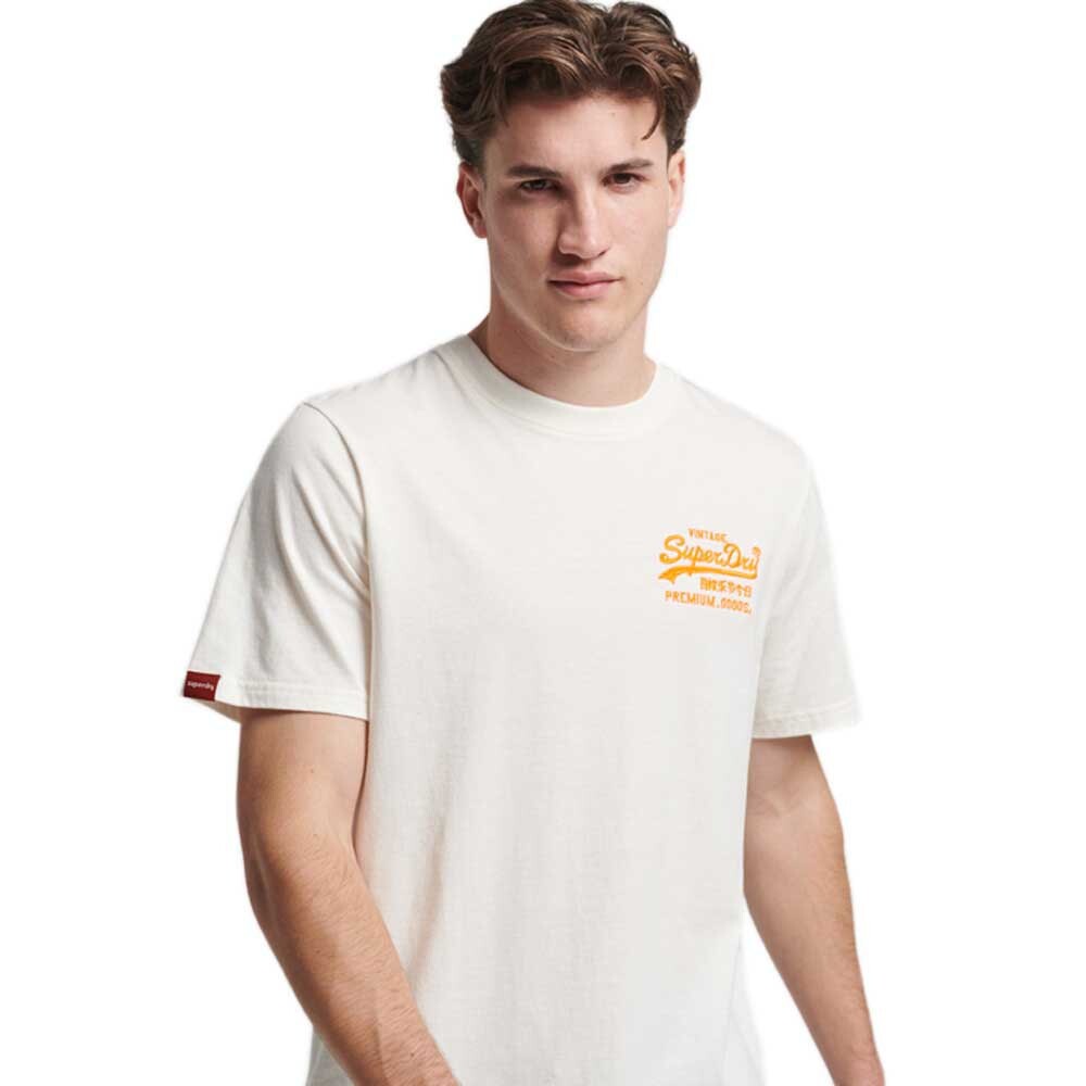 

Футболка Superdry Vintage Vl Neon, белый