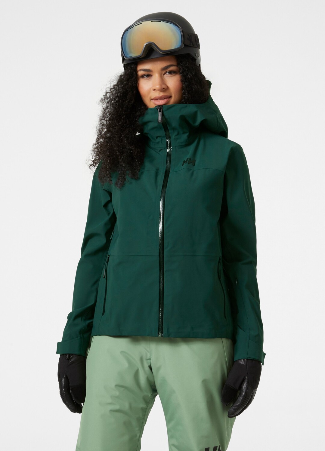 

Куртка-ракушка Motionista 3 л — женская Helly Hansen, зеленый