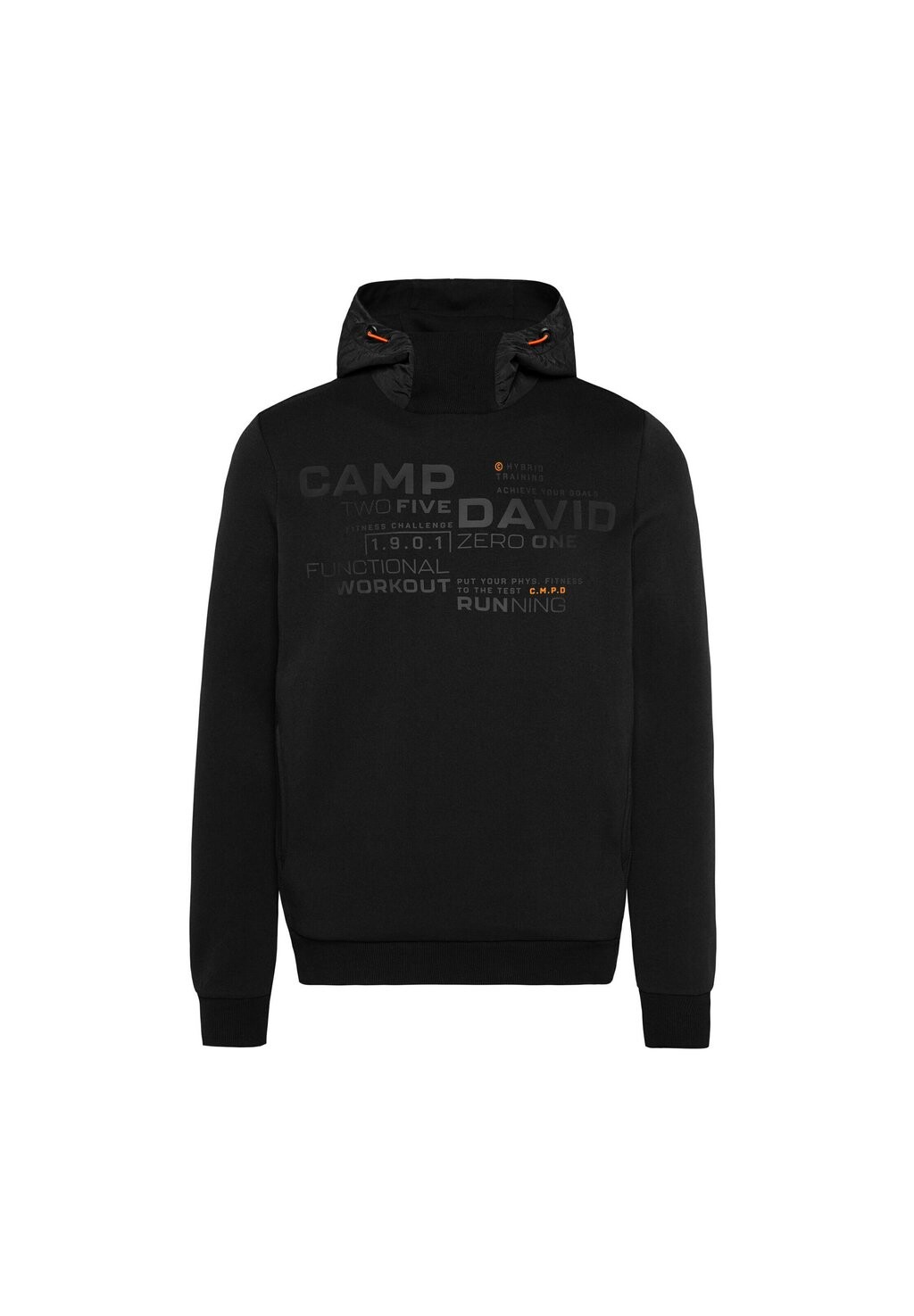

Толстовка с капюшоном ARTWORK Camp David, черный