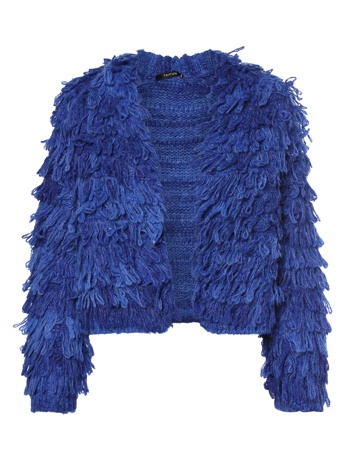 

Кардиган TAIFUN Strickhülle, цвет royal
