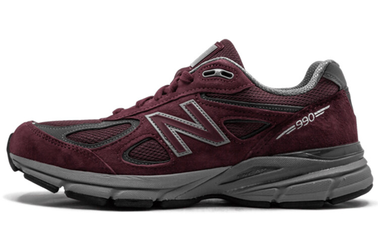 

New Balance 990v4, сделано в США, бордовый