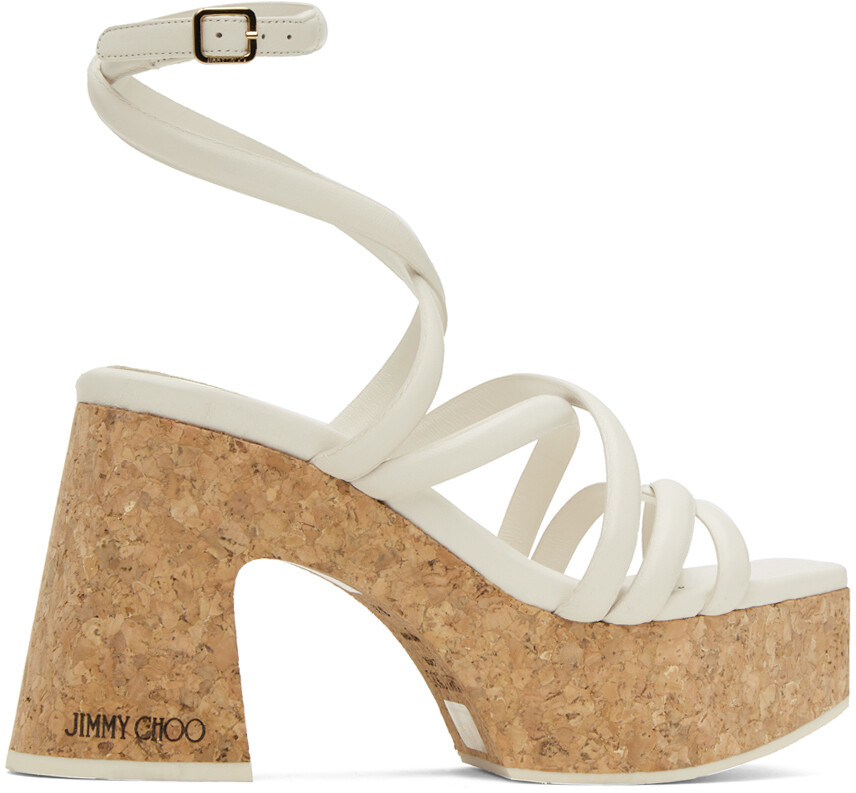 

Off-White босоножки на каблуке Cecelia 95 Jimmy Choo