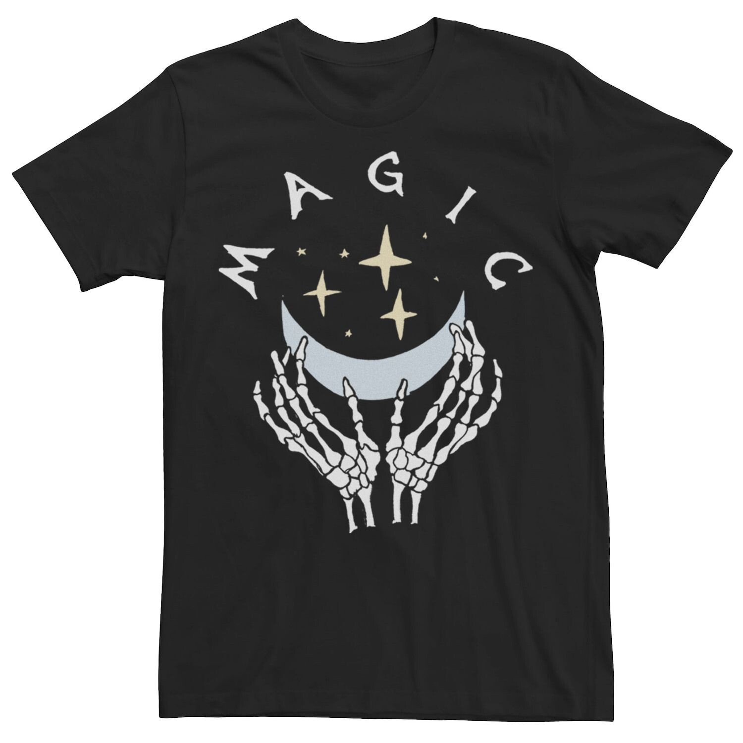 

Футболка с рисунком бойфренда Magic Moon and Stars Skeleton Hands для юниоров