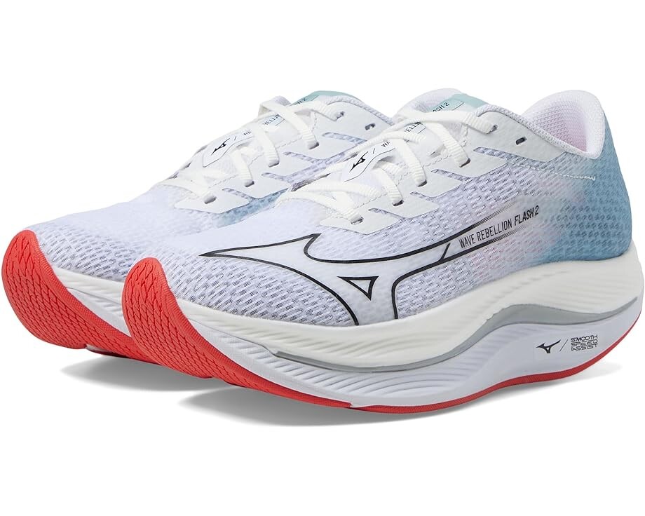 

Кроссовки Mizuno Wave Rebellion Flash 2, белый/черный