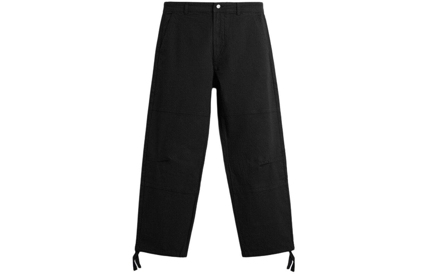 

Повседневные брюки мужские черные Zara, черный