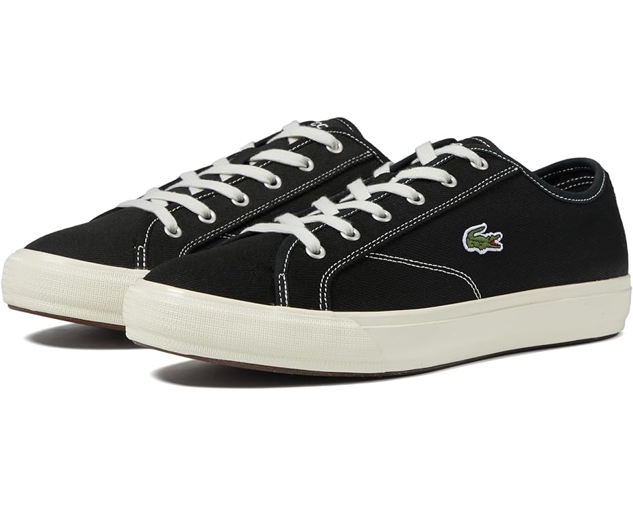 Кроссовки Lacoste Backcourt 124 1 CMA, цвет Black/Off-White низкие кроссовки backcourt 2 0 lacoste цвет black off white