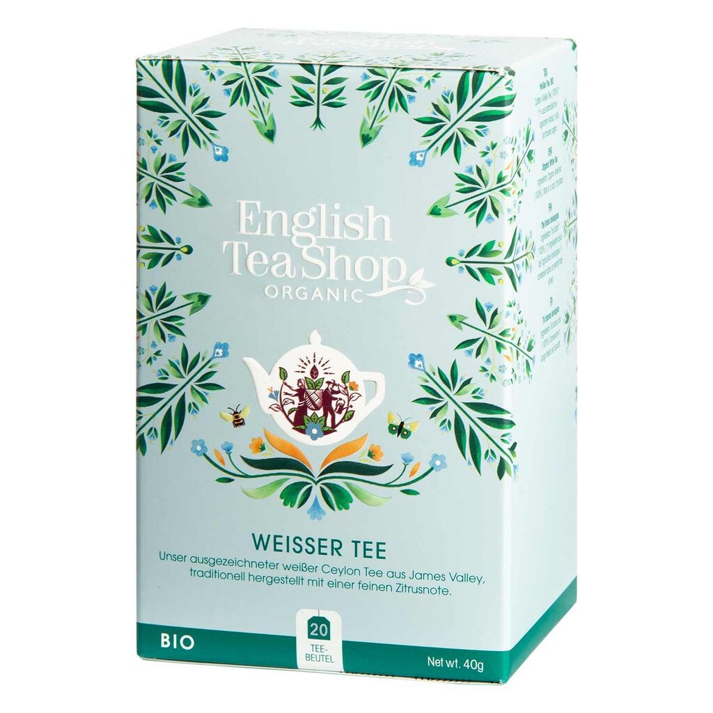 

ETS - Чай белый органический, 20 пакетиков English Tea Shop