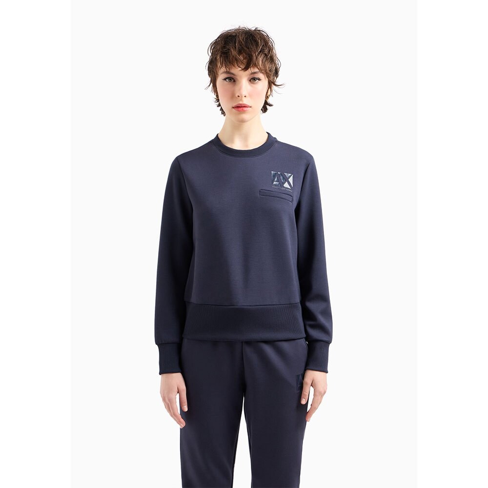 

Толстовка Armani Exchange 3DYM17_YJEPZ, синий