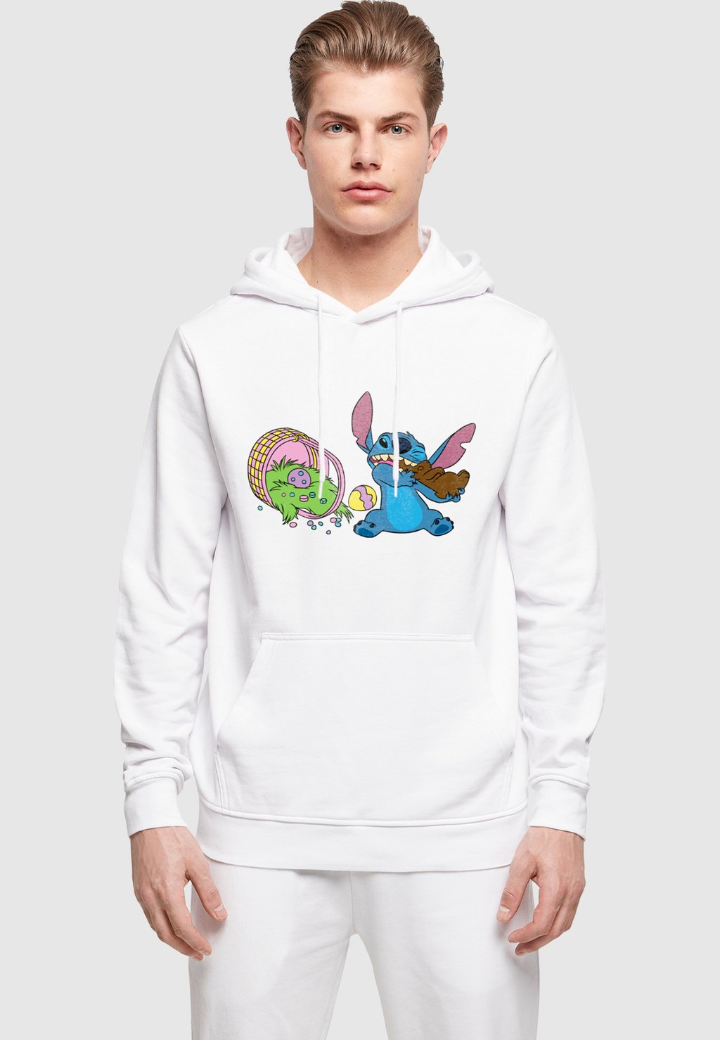 Толстовка LILO AND STITCH EASTER ABSOLUTE CULT, цвет white