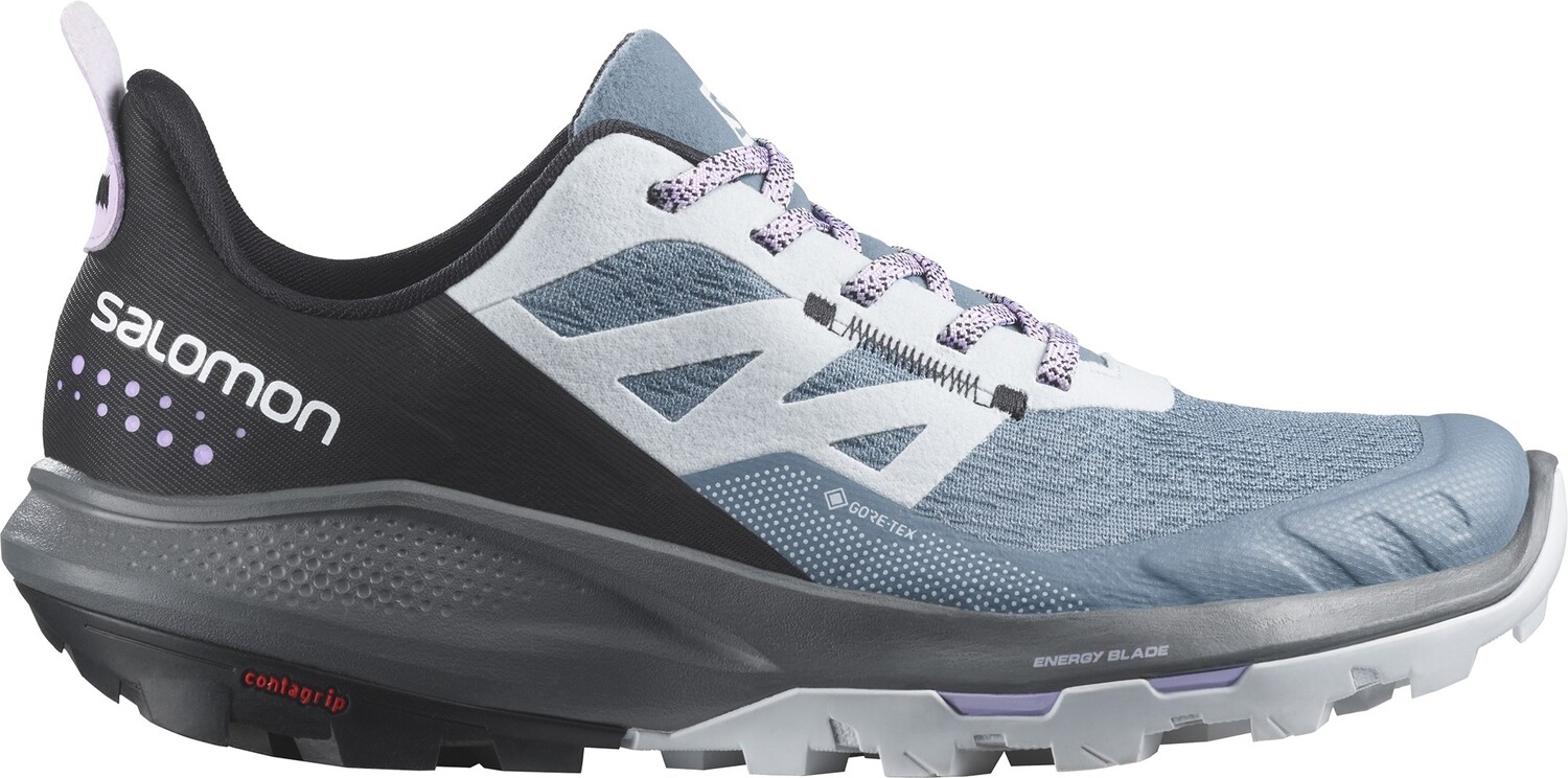 

Низкие походные женские кроссовки Salomon OUTpulse Gore-Tex, синий