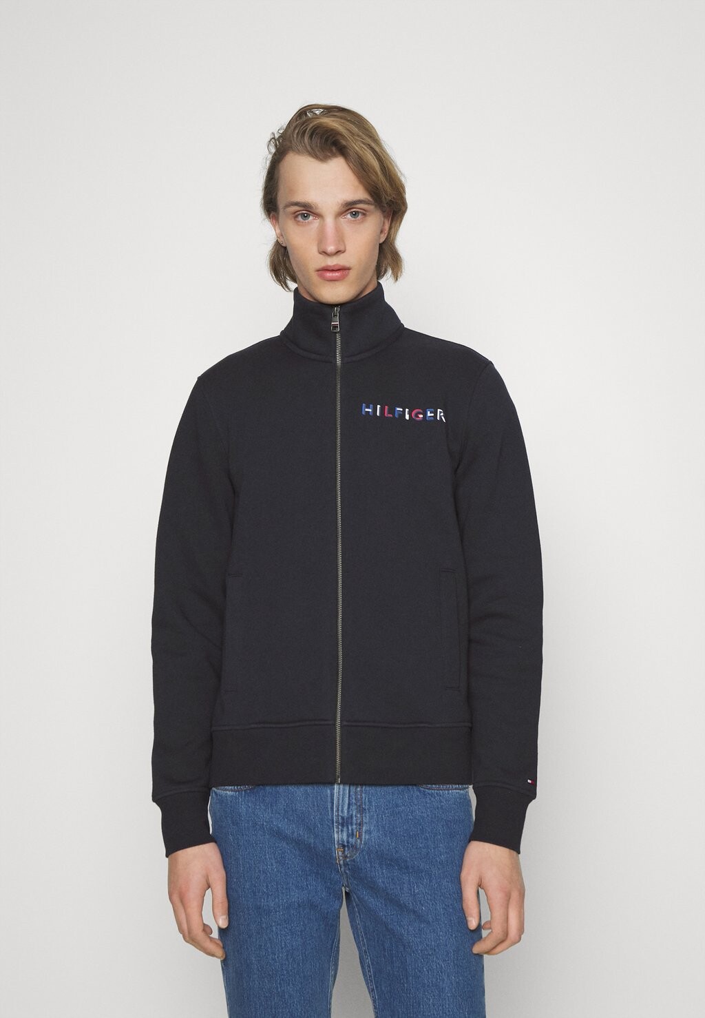 

Толстовка на молнии HILFIGER ZIP THROUGH Tommy Hilfiger, небо пустыни